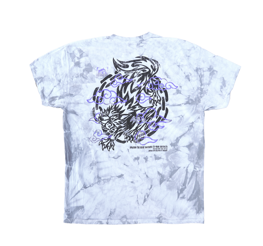 "SHROUDED" TIE DYE TEE