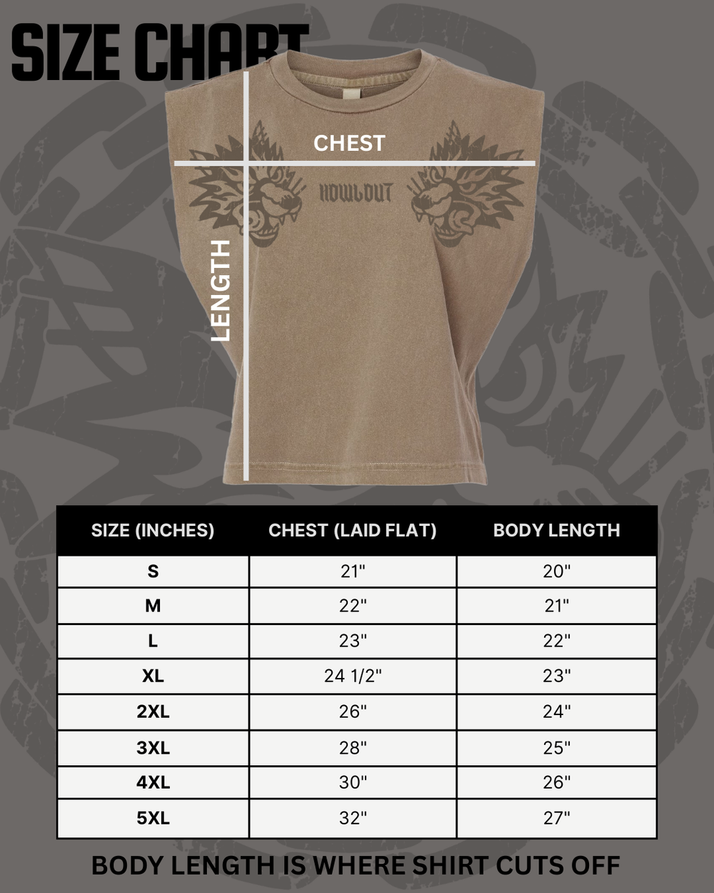 HOWL OUT MUSCLE TANK