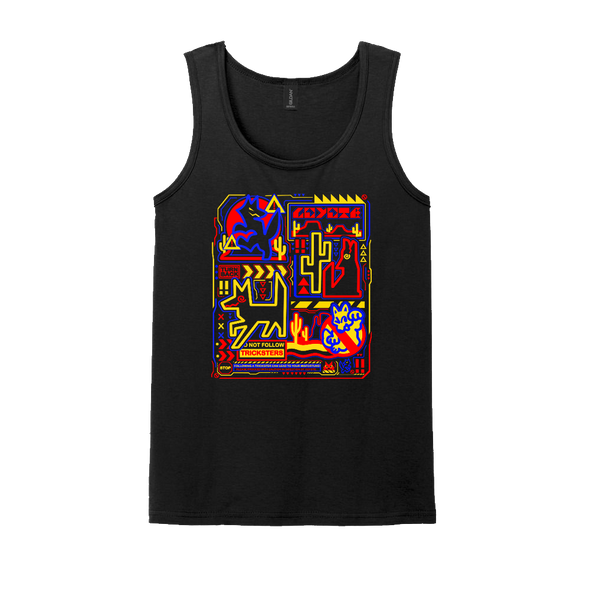 CAUTION COYOTE TANK TOP