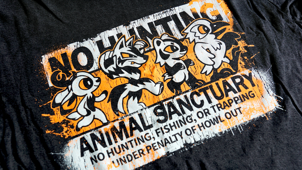 NO HUNTING VINTAGE TEE