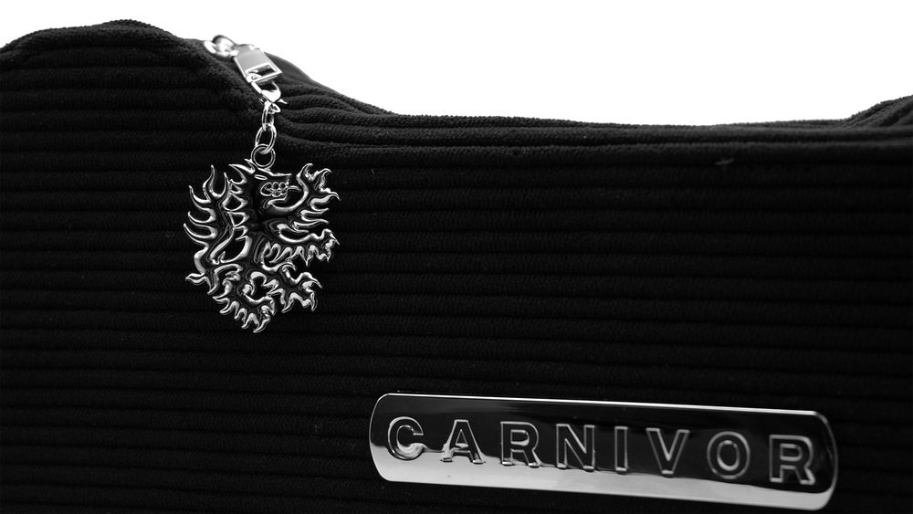 MIDNIGHT CORDUROY BONE BAG
