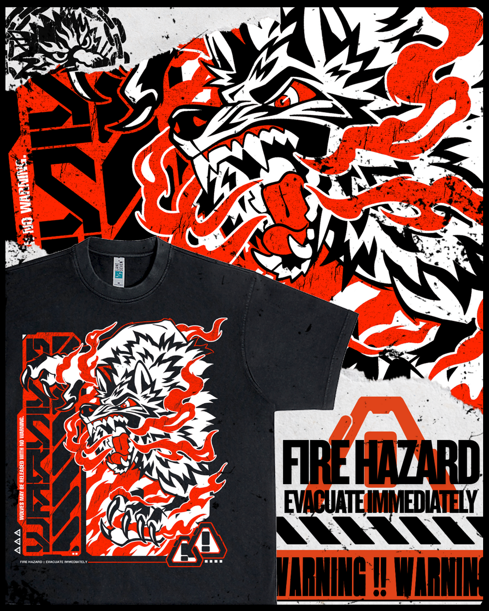 FIRE HAZARD TEE PREORDER
