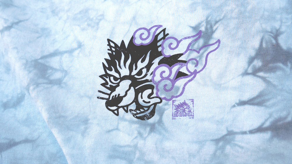 "SHROUDED" TIE DYE TEE [25% OFF]