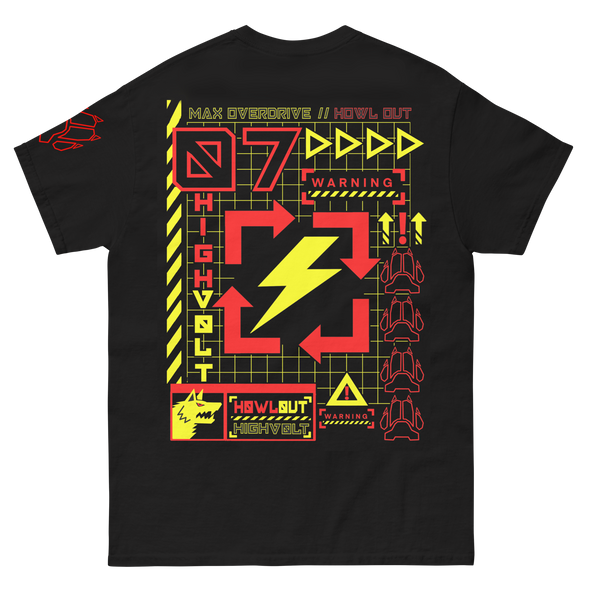 HIGH VOLTAGE TEE [RED]