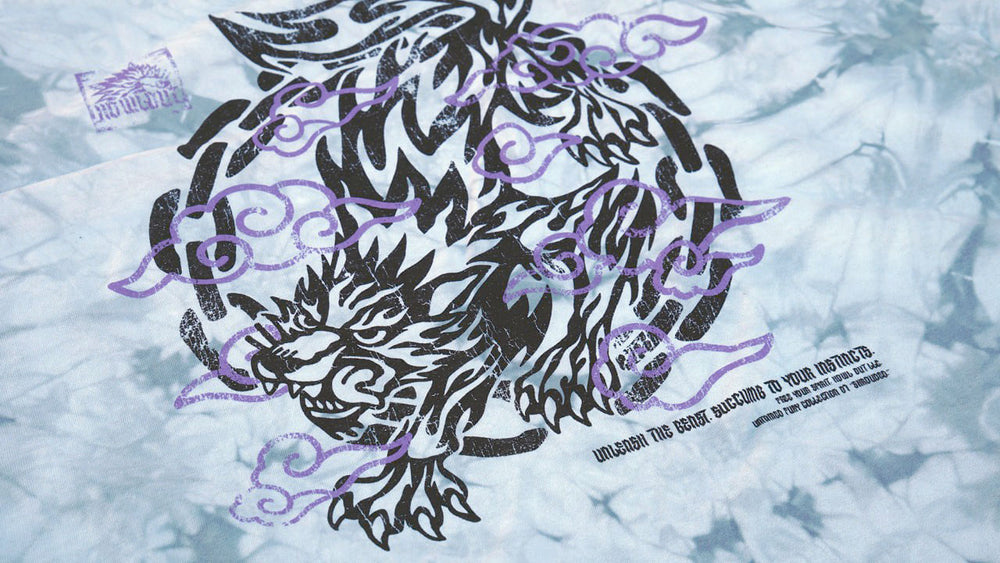 "SHROUDED" TIE DYE TEE [25% OFF]