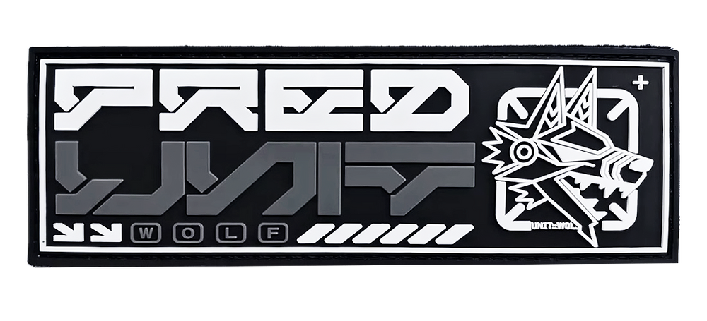 PRED UNIT : WOLF Velcro Patch